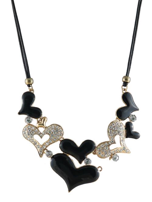 multi colored metal statement necklace - 14429354 - Very Small Image - 1