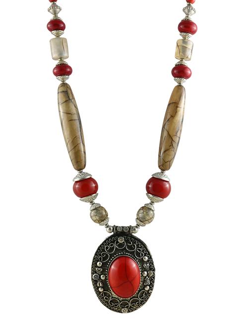 multi colored metal necklace - 14429434 - Very Small Image - 1
