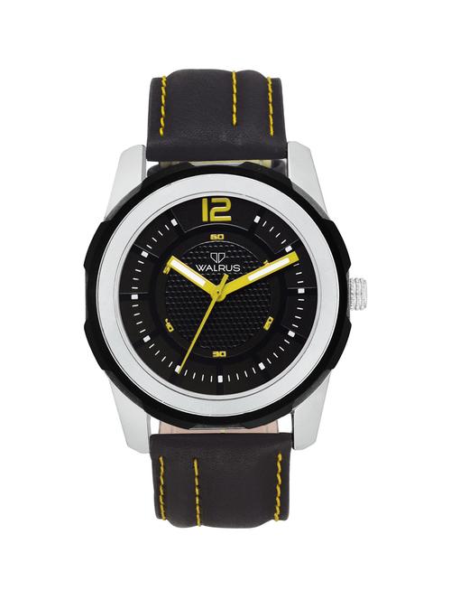 walrus donald black color analog men watch-wwm-dnd-020207y - 14429494 - Very Small Image - 1
