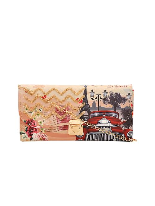 multi colored leatherette sling bag - 14432458 - Very Small Image - 1
