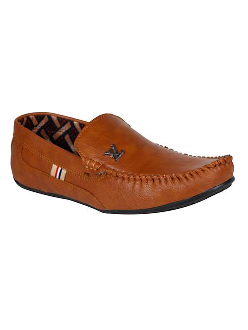 brown leatherette loafer - 14432773 - Very Small Image - 1