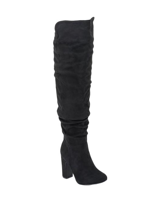 black knee length  boot - 14434764 - Very Small Image - 1