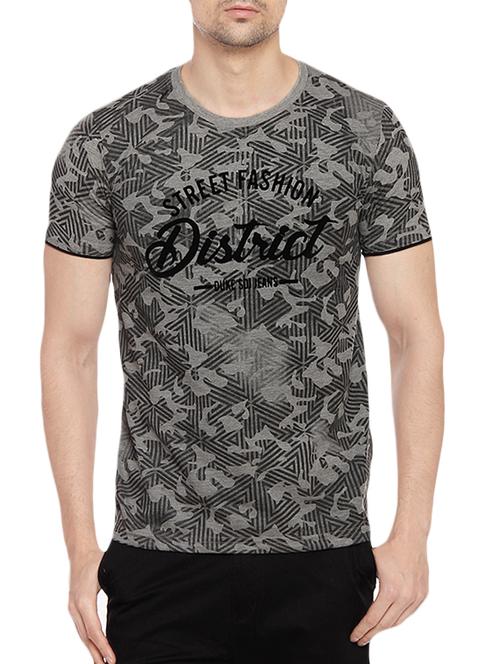 grey cotton t-shirt - 14436665 - Very Small Image - 1