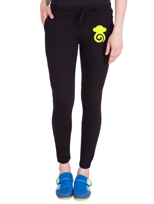 black cotton track pants - 14436752 - Very Small Image - 1