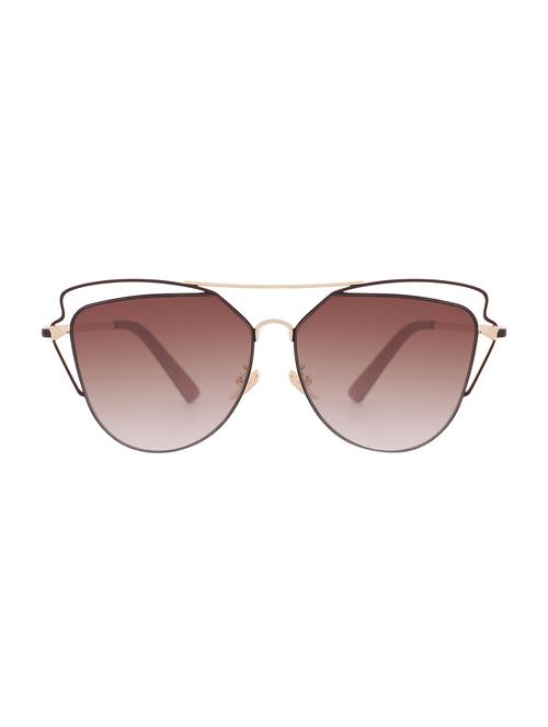 reactr- new arrival brown gradient cat eye hd polarized sunglasses for women - 14438126 - Very Small Image - 1