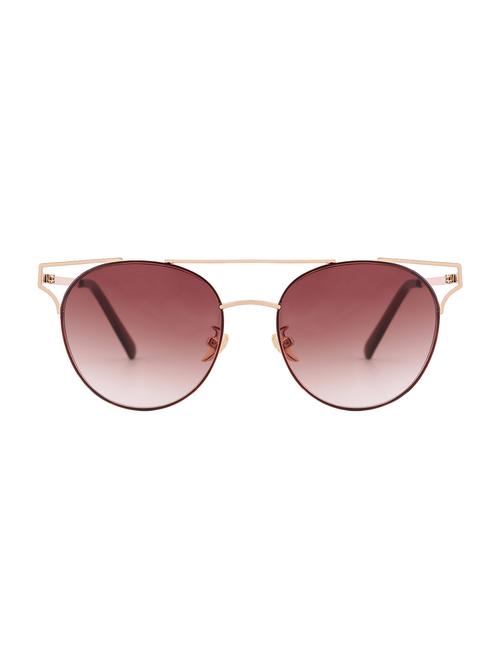 reactr- new arrival brown gradient round hd polarized sunglasses for women - 14438131 - Very Small Image - 1
