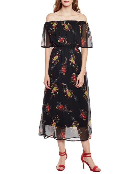 black maxi dress - 14438363 - Very Small Image - 1