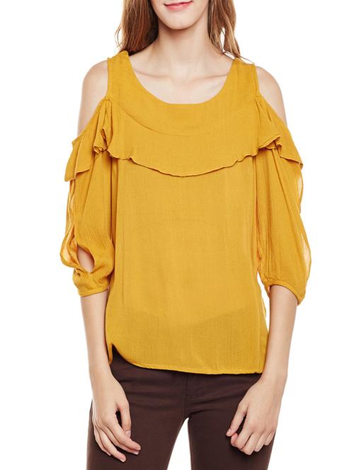 yellow regular top - 14438492 - Very Small Image - 1