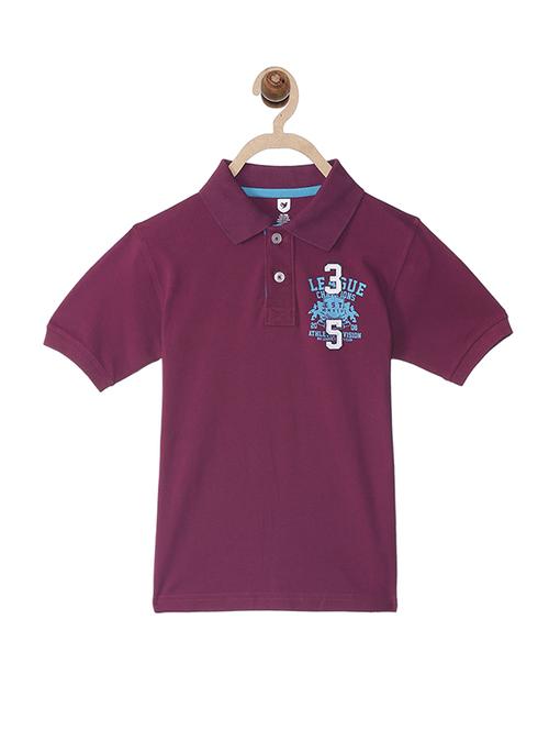 purple cotton tshirt - 14438618 - Very Small Image - 1
