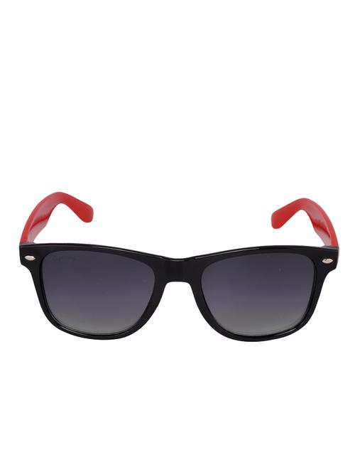 superray wf903-bk-red black red wayfarer sunglasses for men & women - 14439151 - Very Small Image - 1