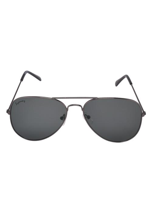 superray av921-grey black aviator sunglasses for men & women - 14439152 - Very Small Image - 1