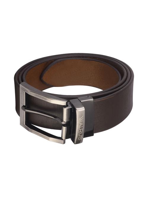 brown leather belt - 14440119 - Very Small Image - 1