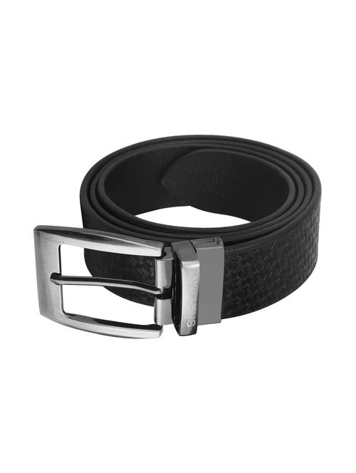 black leather belt - 14440122 - Very Small Image - 1