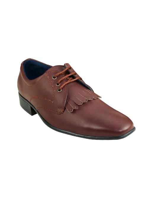 brown leatherette derby - 14441928 - Very Small Image - 1