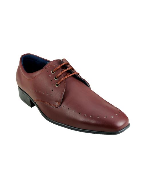brown leatherette derby - 14441932 - Very Small Image - 1