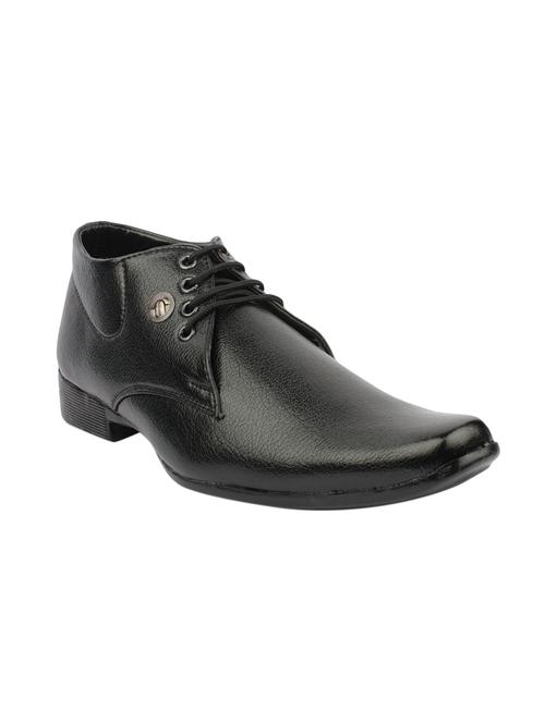 black leatherette derby - 14441936 - Very Small Image - 1