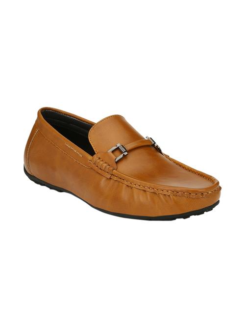 tan leatherette loafer - 14442593 - Very Small Image - 1