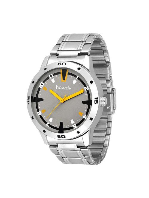 995: Howdy Grey Dial with Stainless Steel Strap Watch - 14443083 - Very Small Image - 1