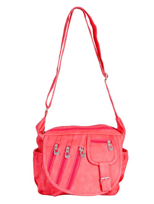 red leather regular sling bag - 14443768 - Very Small Image - 1