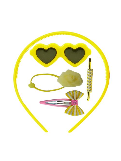 yellow plastic hairband - 14444855 - Very Small Image - 1