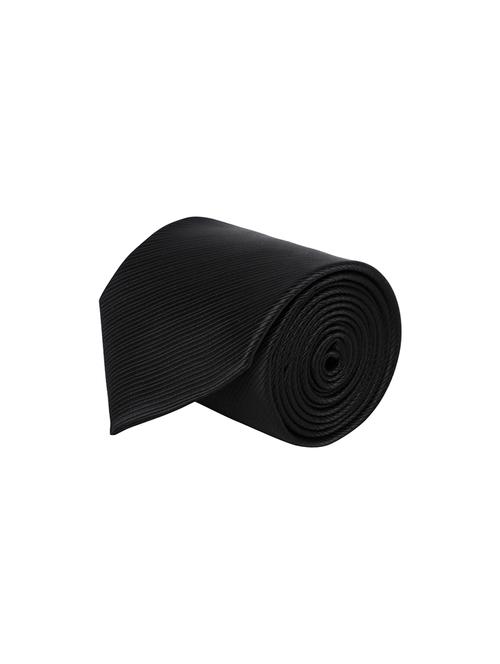 black microfiber tie - 14444995 - Very Small Image - 1