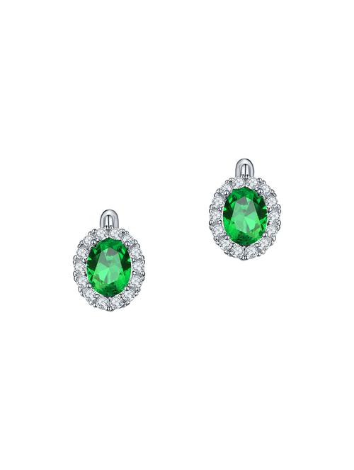 green copper studs earrings - 14445050 - Very Small Image - 1