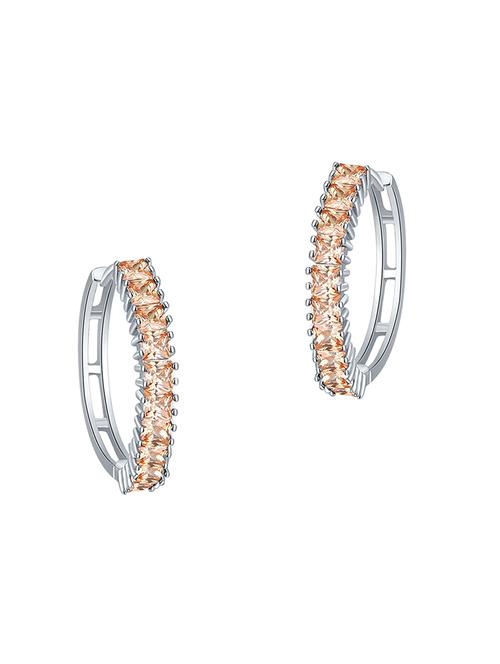 beige copper studs earrings - 14445074 - Very Small Image - 1