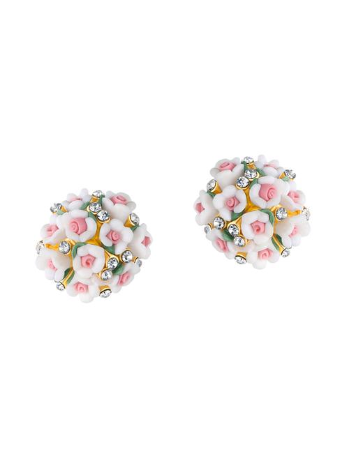 multi colored copper studs earrings - 14445148 - Very Small Image - 1