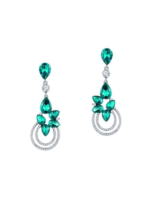 green copper drop earrings - 14445176 - Very Small Image - 1