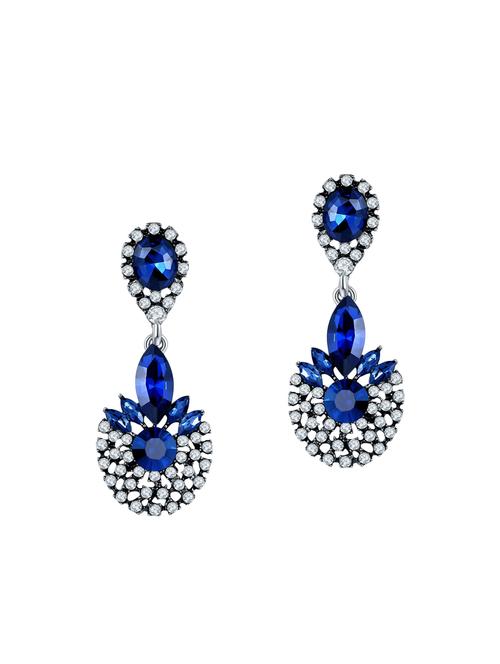 blue copper drop earrings - 14445183 - Very Small Image - 1