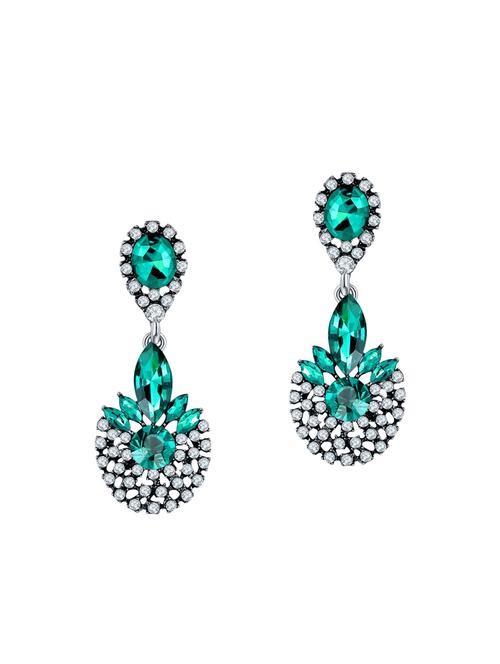 blue copper drop earrings - 14445184 - Very Small Image - 1