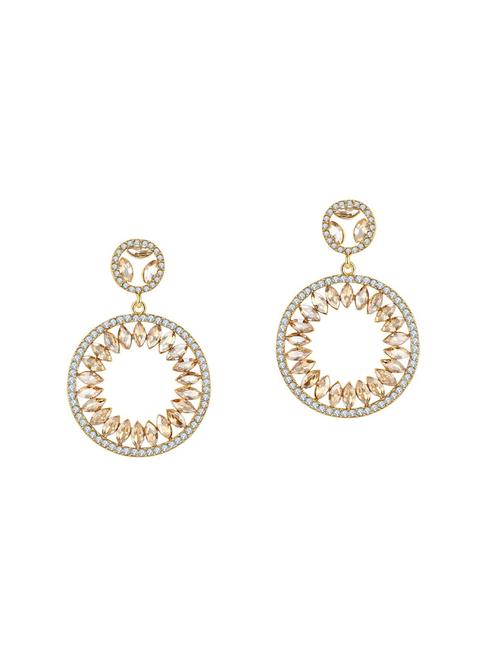 brown copper drop earrings - 14445236 - Very Small Image - 1