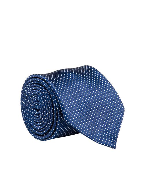 blue micro fiber tie - 14446196 - Very Small Image - 1