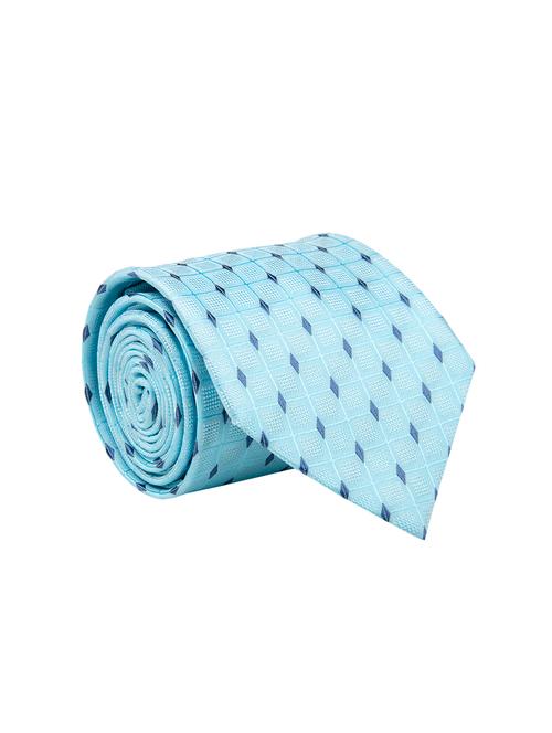 blue micro fiber tie - 14446203 - Very Small Image - 1