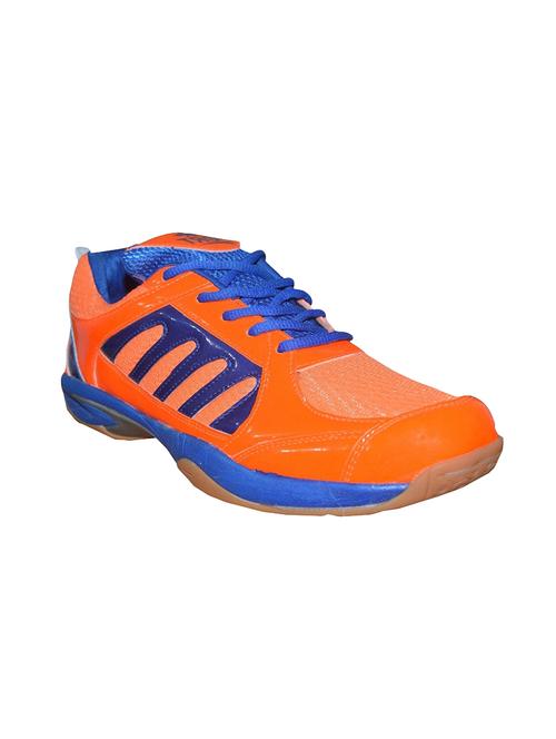 orange leatherette sport shoe - 14447248 - Very Small Image - 1