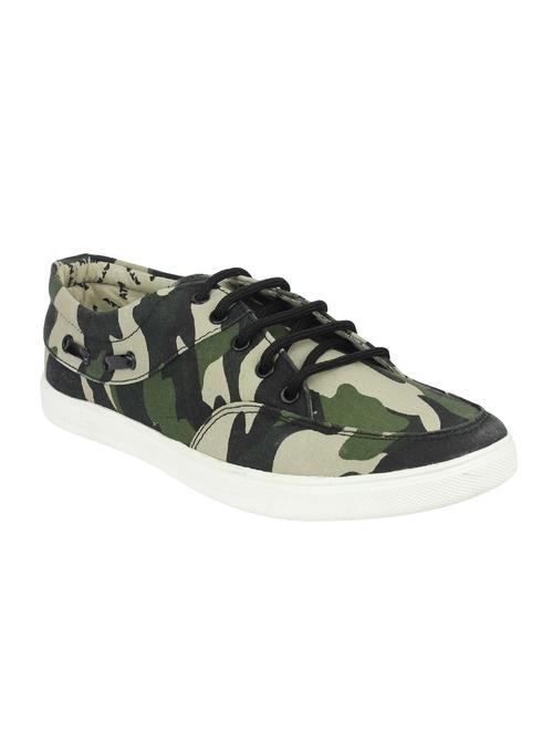green canvas sneaker - 14448099 - Very Small Image - 1
