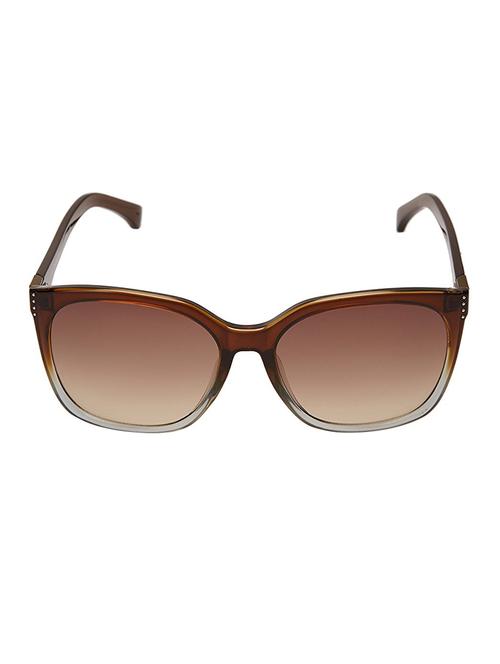 calvin klein jeans uv protected square brown sunglasses (ckj-736-s-219_57) - 14448171 - Very Small Image - 1
