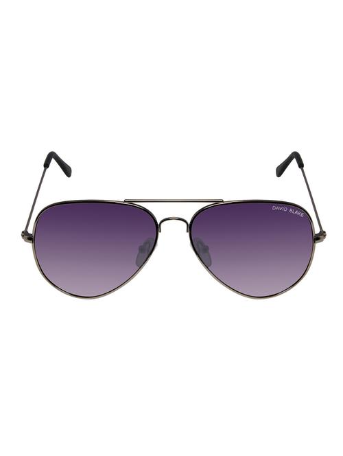 David Blake Purple Aviator Uv Protection Gradient Sunglass - 14448261 - Very Small Image - 1