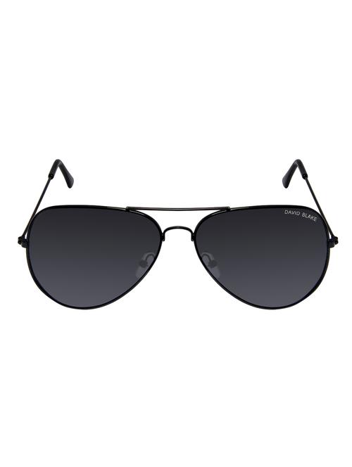 david blake black aviator uv protection sunglass - 14448266 - Very Small Image - 1