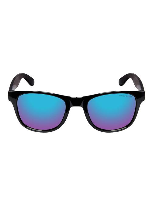 david blake green wayfarer mirrored uv protection sunglass - 14448304 - Very Small Image - 1