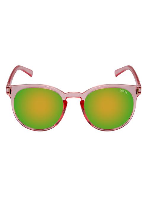 cardon green round mirrored & uv protected sunglass - 14449736 - Very Small Image - 1