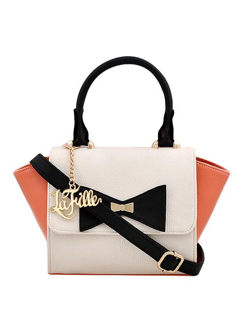 orange polyester handbag - 14451570 - Very Small Image - 1