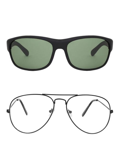 zyaden full rim aviator sunglasses set of 2 - 14452280 - Very Small Image - 1