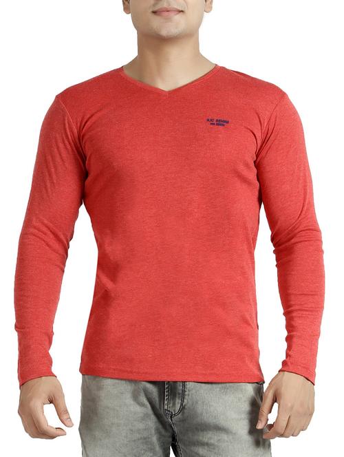 men solids long sleeves t-shirts - 14453151 - Very Small Image - 1