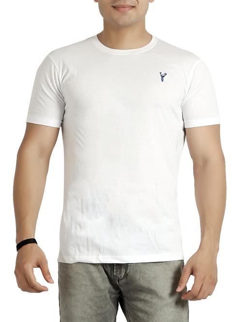 white cotton t-shirt - 14453165 - Very Small Image - 1
