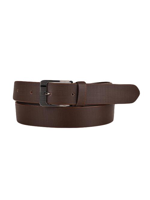 brown leather belt - 14455426 - Very Small Image - 1