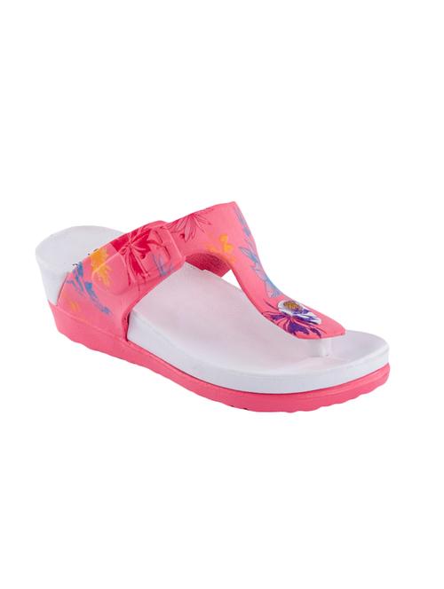 pink t-strap flip flop - 14457037 - Very Small Image - 1