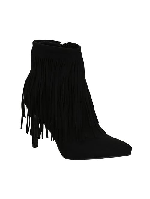 black suede ankle  boot - 14457820 - Very Small Image - 1