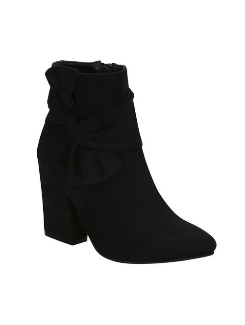 black suede ankle  boot - 14457825 - Very Small Image - 1