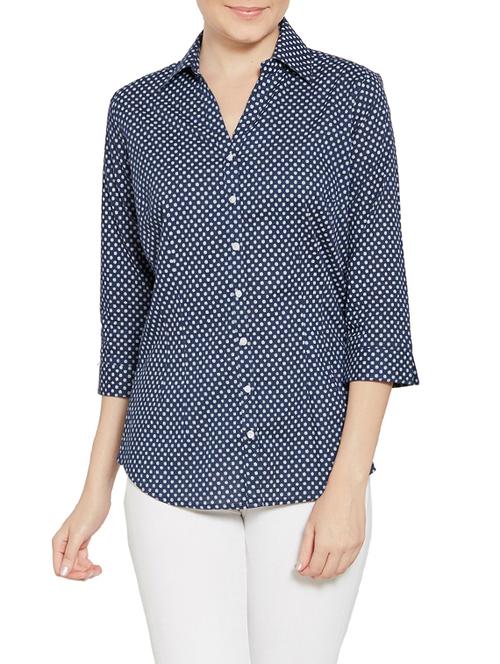 navy blue colored shirt - 14458248 - Very Small Image - 1